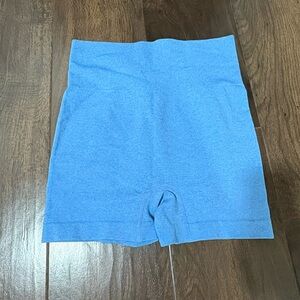 Blue Women's Biker Shorts